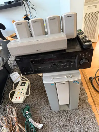 Sony Amp and Surround System, View more