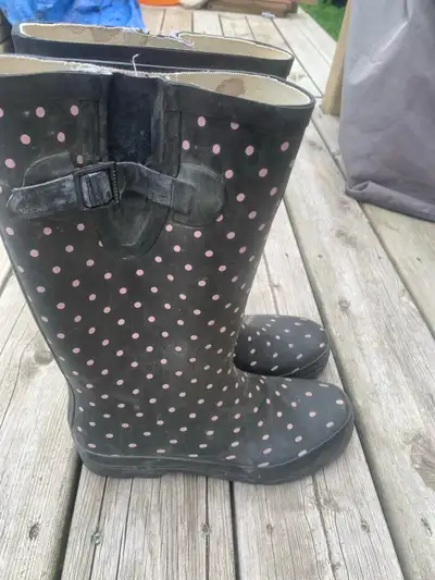 pairs of rain boots, View more