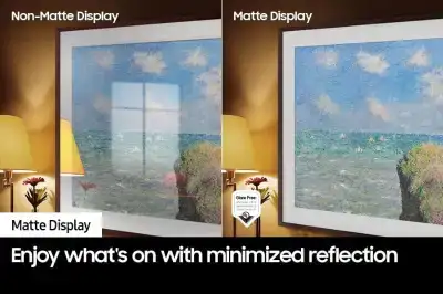 BRAND NEW SAMSUNG FRAME 65"/75"4K,UHD,HDR,240 MR,WIF,FRAME QLED in TVs in Oshawa / Durham Region - Image 3