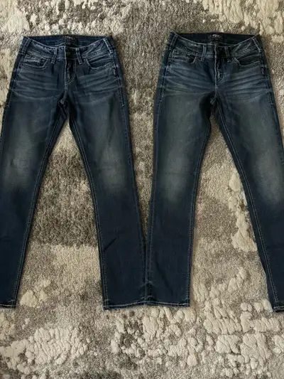Women’s Silver Jeans Elyse Straight 26/32, View more