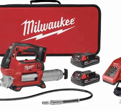Milwaukee Tool M18 18-Volt Grease Gun 2-Speed , View more