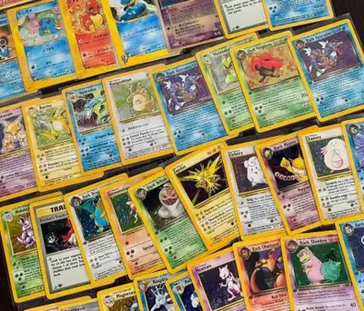 Buying Pokemon Card collections. Send me a message of what you have and we can work out a good deal....