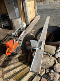 Husqvarna 394 with Granberg chainsaw mill attachment 