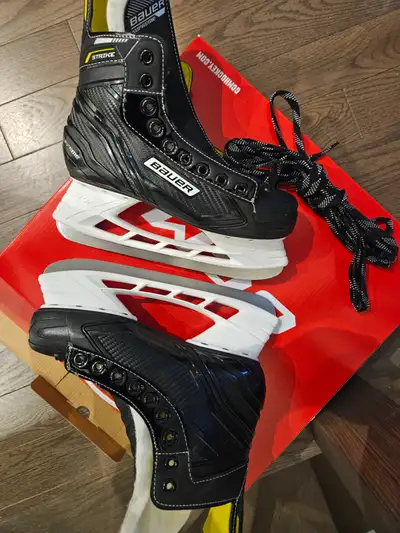 Bauer Supreme Skates Mens Size 5 and Vics Youth Skates Size 13, View more