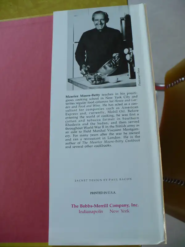 COOK IT NOW , SERVE IT LATER VINTAGE 1981- MAURICE MOORE-BETTY'S62863258852226123