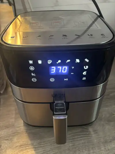 Ultima Cosa Digital Air Fryer - 5L/5.2QT - Black Stainless Steel, View more