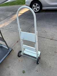SOLD : moving trolley combines step ladder and Platform truck.