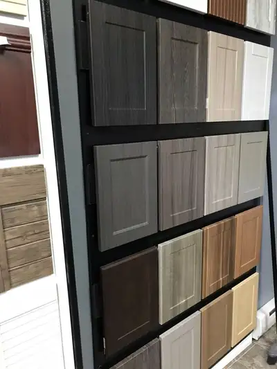 Brand-new, custom-made Cabinet doors, drawer fronts and other parts to UPDATE/RENEW or REFACE your e...