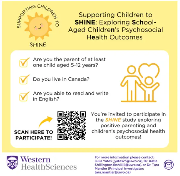 Participants needed for a parenting study conducted by UWO! in Other in City of Montréal - Image 2