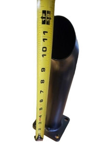12 Inch Steel Exhaust Pipe / Stack for Caterpillar, Mountable, 4