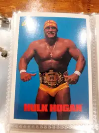 WWF CLASSIC *COMPLETE SET* - ULTIMATE WARRIOR ROOKIE CARD - 1989