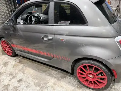 2013 Abarth. Black leather. Recent brakes front and back. Lower control arms plus alignment. Summer...