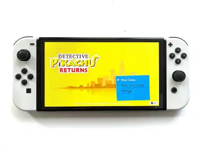 NINTENDO SWITCH OLED WITH GAMES! I MARIO I POKEMON I ZELDA, View more