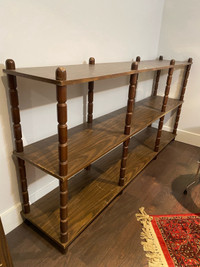 Long Wood Shelf - Adjustable Height