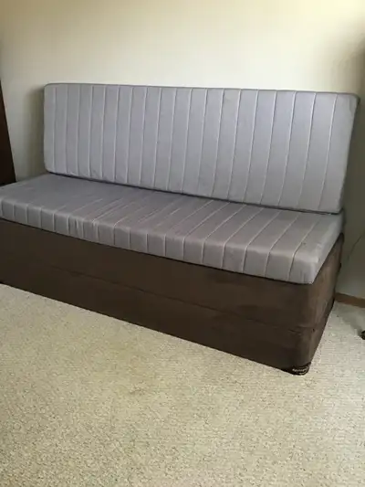 VERSATILE 2 FOAM MATTRESSES WITH 2 SOLID BASES FOR COUCH, BED, View more