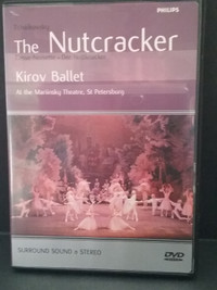 DVD - The Nutcracker (Kirov Ballet at Marliinsky Theatre, Russa)
