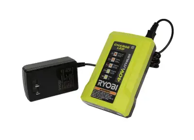 New! RYOBI 40V Lithium-Ion Charger OP404, View more