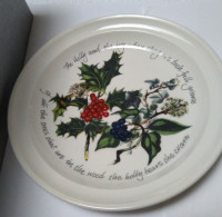 Portmeirion Holly and Ivy 7 1/2" Plate