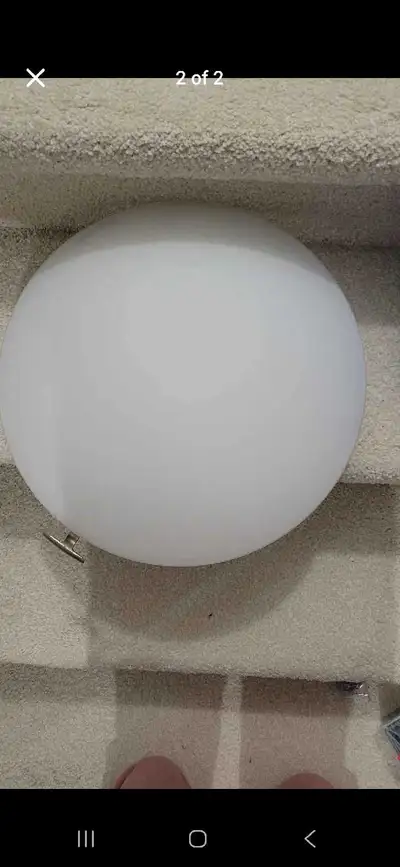 18" ceiling light fixture, View more