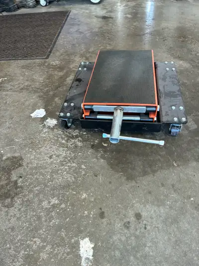 Bike lift , never used sold bike. Can be used with or without wheels.