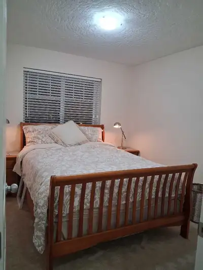 Hello I have a beautiful house located on a quiet street near to beaches and lakes and all amenities...