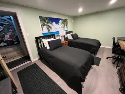 I have 2 bedrooms available. 1 - $650 private. Fully furnished. Available for November 1 occupancy....