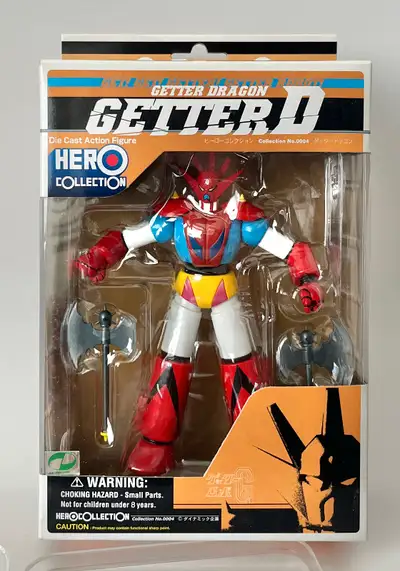 Hero Collection GETTER D Getter Dragon ToyCom Die Cast NEW