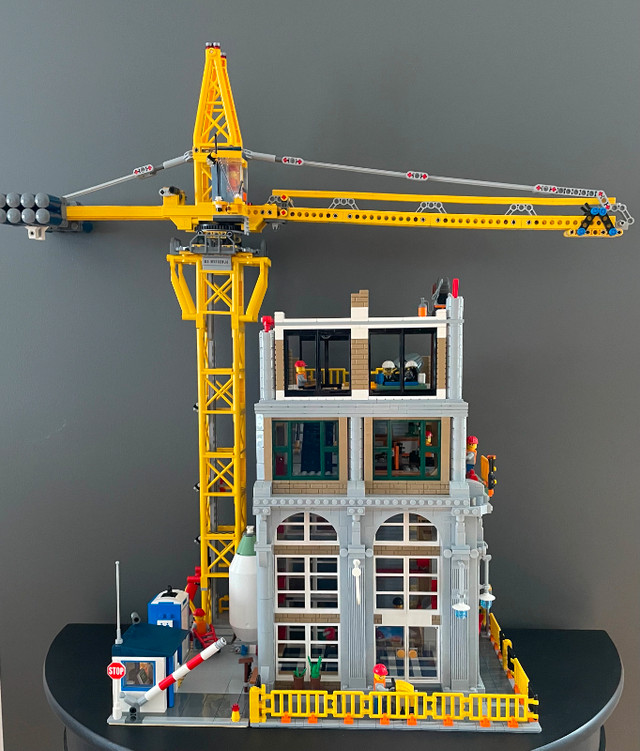 LEGO Ideas (rejeté/rejected) Modular Construction site UNIQUE! dans Jouets et jeux  à Laval/Rive Nord - Image 3