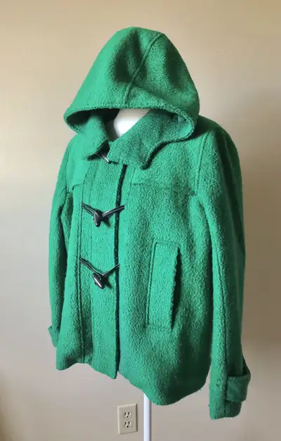 Bright Green Winter Jacket Coat Warm Large XL Clothing, View more