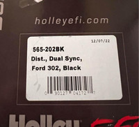 Ford distributor - Holley Dual-Sync for EFI