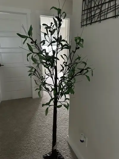 NEW 5’ LED ARTIFICIAL OLIVE TREE, View more