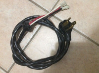 Whirlpool duet dryer power cord 6ft.