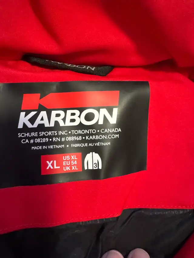 KARBON ski coat XLarge in Other in Ottawa - Image 3