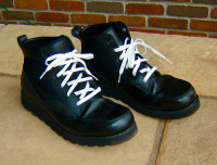 Nike Kingman ACG Triple Black Leather Boots - Men's Size 13
