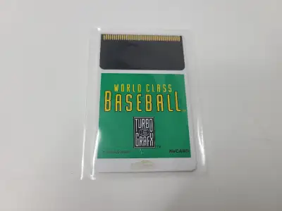 Selling World Class Baseball Turbo Grafx 16 HuCard