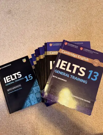 Cambridge IELTS general and academic training books (10$ EACH), View more