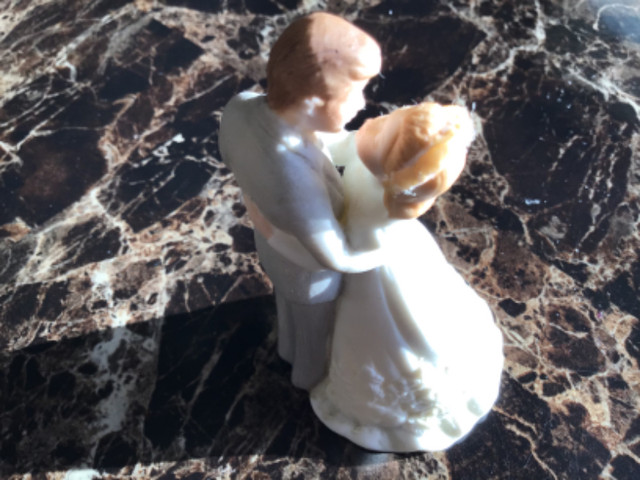 Lefton  signed   Wedding Cake Topper in Arts & Collectibles in Edmonton