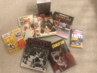 NHL Memorabilia 6 books legends VHS starting lineup Alek Mogilny