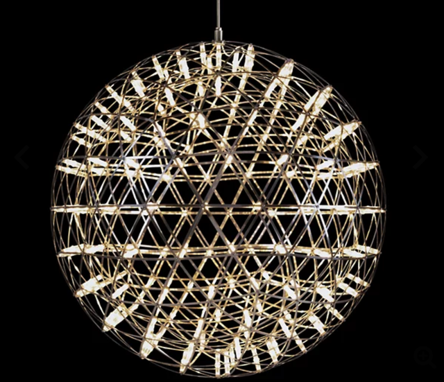 LUXURY - The Globe Gold Integrated Led Chandelier in Indoor Lighting & Fans in Mississauga / Peel Region - Image 3