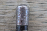Vintage Walking Stick/Cane - Sterling Silver Top Knob
