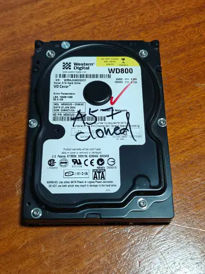 Western Digital 80GB SATA HDD, View more