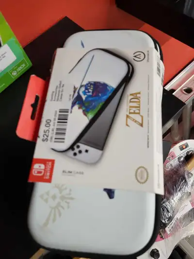 Zelda case for Nintendo switch. 2 available. if interested come into Big C Pawn 4603 118 AVE MON-FRI...