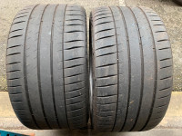 Pair of 295/30/21 XL Michelin Pilot Sport 4S T2 with 75% tread