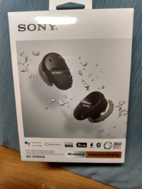 Sony In-Ear Noise Cancelling Truly Wireless Headphones WF-SP800N