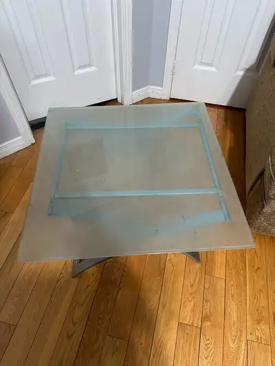 Glass Side Table, View more
