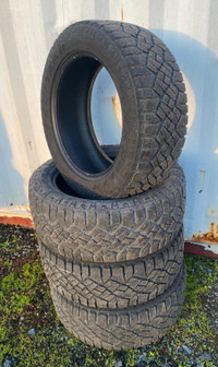 255/55R19 GOODYEAR WRANGLERS x4 tires