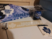 Leaf fans - pennant 2xdecals and goalie coolie