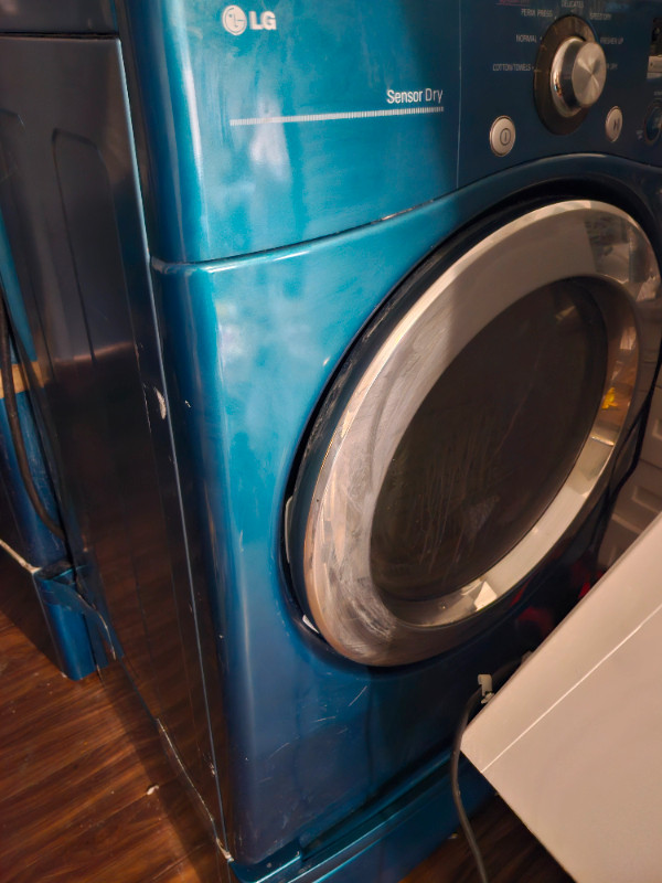 Teal LG Front load Washer & Dryer in Washers & Dryers in London - Image 3
