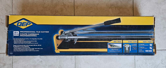 Qep 20" Tile Cutter + Spacers (included free) in Hand Tools in City of Toronto - Image 3