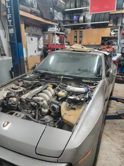 Here is a very rare 1988 944S sunroof delete car Unfortunately it has some bad rust in rockers. Rear...